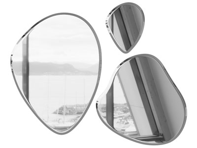 现代装饰镜子 墙饰挂件