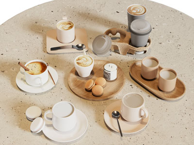 现代陶瓷咖啡杯碟 茶具杯子