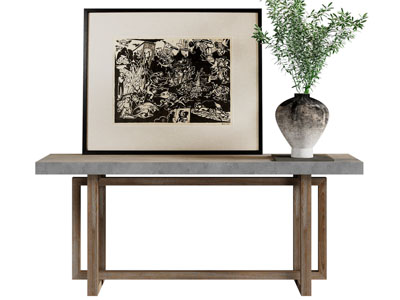 侘寂风装饰画 花瓶花卉