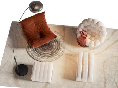 现代懒人沙发 沙发凳