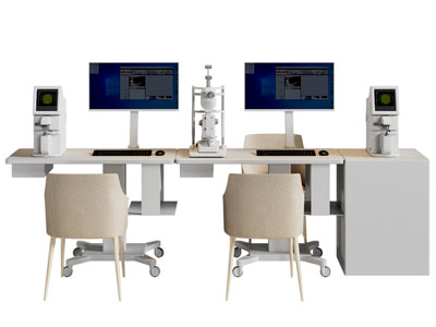 现代眼科门诊检查仪器 医疗器械3d模型 现代眼科门诊检查仪器 医疗器械