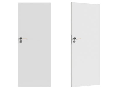 现代单扇平开门