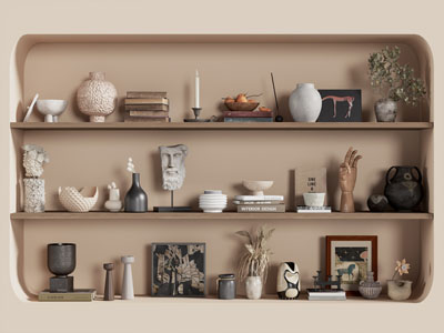 侘寂风陶艺装饰品摆件组合