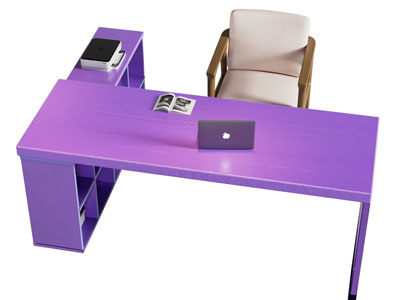 现代办公桌椅组合