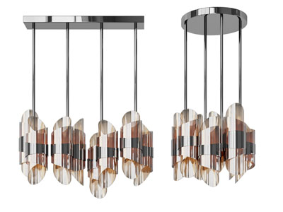 现代水晶灯罩吊灯