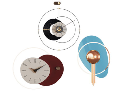 现代钟表墙饰挂件