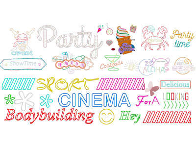 现代霓虹灯 墙饰 装饰灯 招牌灯