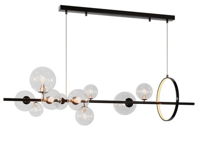 现代灯泡灯罩吊灯