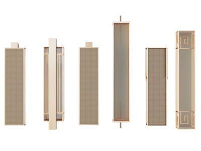 新中式方形壁灯