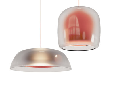 现代玻璃灯罩吊灯