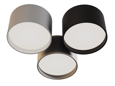 现代圆形筒灯射灯