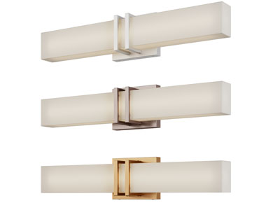 现代长方形壁灯