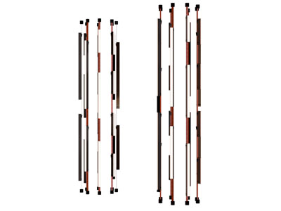 现代壁灯 线形灯