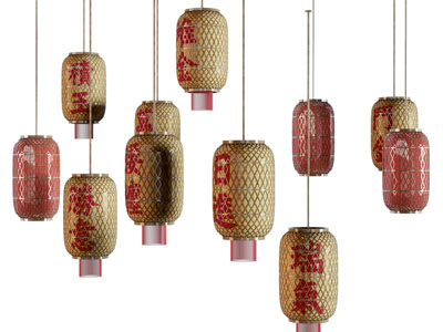 新中式灯笼吊灯