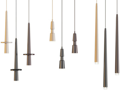 现代垂线吊灯