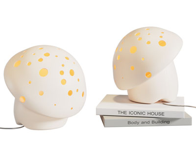 现代蘑菇台灯