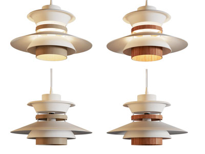 北欧金属灯罩吊灯