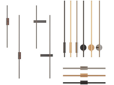 现代金属线条壁灯