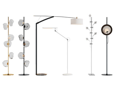 现代轻奢落地灯