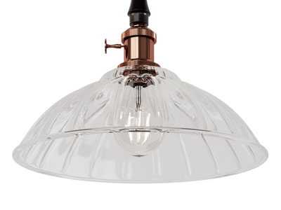 现代水晶玻璃灯罩吊灯