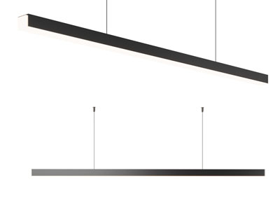 现代一字办公吊灯