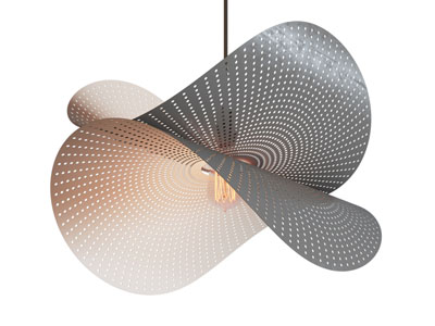 现代圆孔灯罩吊灯