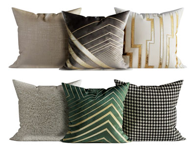 现代方形靠垫抱枕