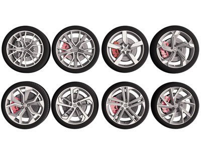 现代汽车轮胎 轮毂