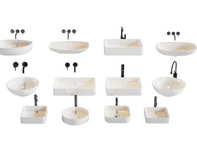 现代陶瓷洗手盆