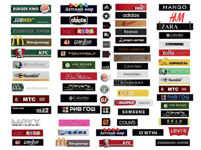 现代商品logo 标识 招牌 广告牌 标志3d模型 现代商品logo 标识 招牌 广告牌 标志