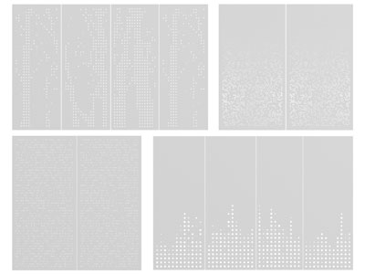 现代透光板 装饰板 护墙板