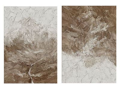 侘寂风装饰挂画3d模型 侘寂风装饰挂画