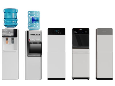 现代饮水机 茶吧机3d模型 现代饮水机 茶吧机