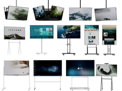 现代吊架液晶电视机3d模型 现代吊架液晶电视机