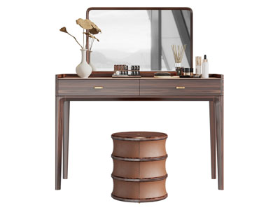 新中式化妆 梳妆台