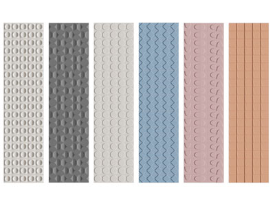 现代立体花纹的装饰板 护墙板