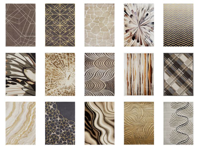 现代长方形地毯