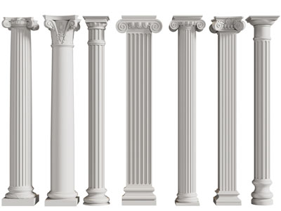 欧式雕花罗马柱子