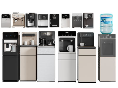 现代饮水机 直饮机 厨房电器3d模型 现代饮水机 直饮机 厨房电器