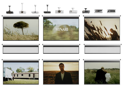 现代投影幕布 投影仪3d模型 现代投影幕布 投影仪