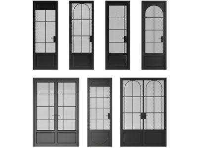 法式玻璃门 平开门 推拉门