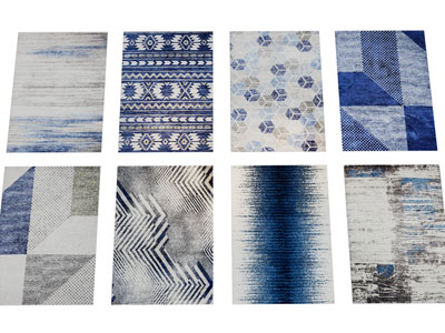 现代长方形地毯