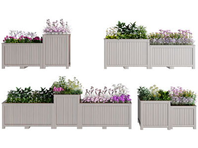 美式花箱花卉盆栽植物