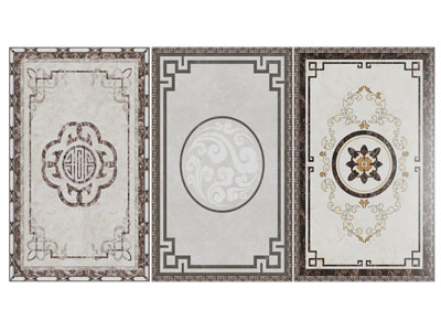 新中式地面拼花