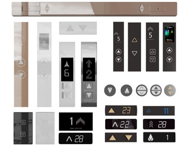 现代电梯箭头 指示牌