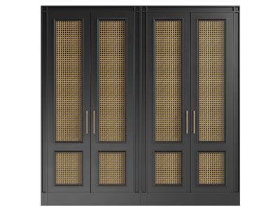 侘寂风双开门 大门 木门