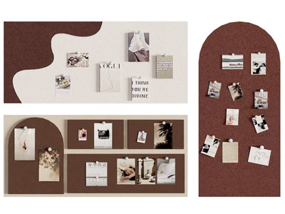 现代便签墙 背景墙3d模型 现代便签墙 背景墙