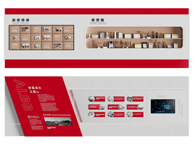 现代企业文化墙