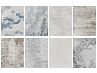 现代长方形地毯