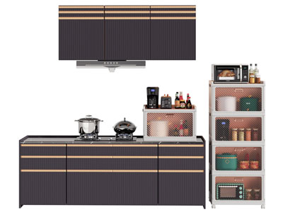 现代橱柜 厨具收纳柜